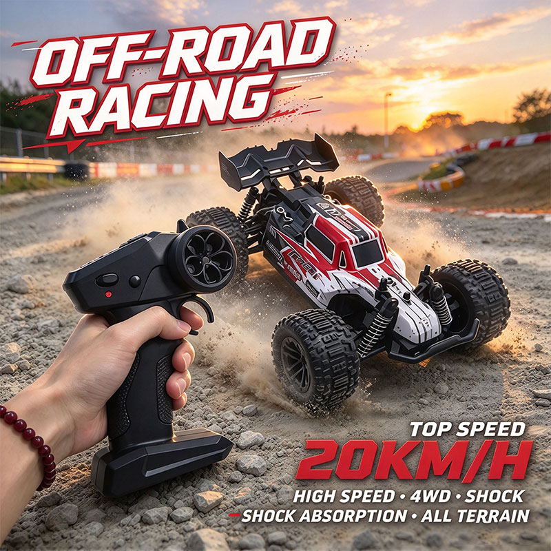 Rc Hobby Grade Monster Truck - Nouvelle voiture télécommandée 20 km/h, Monster