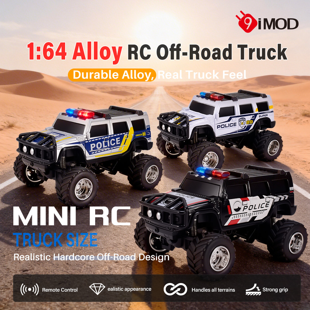Rc Hobby Grade Truck - Voiture de police RC 9imod 2.4G