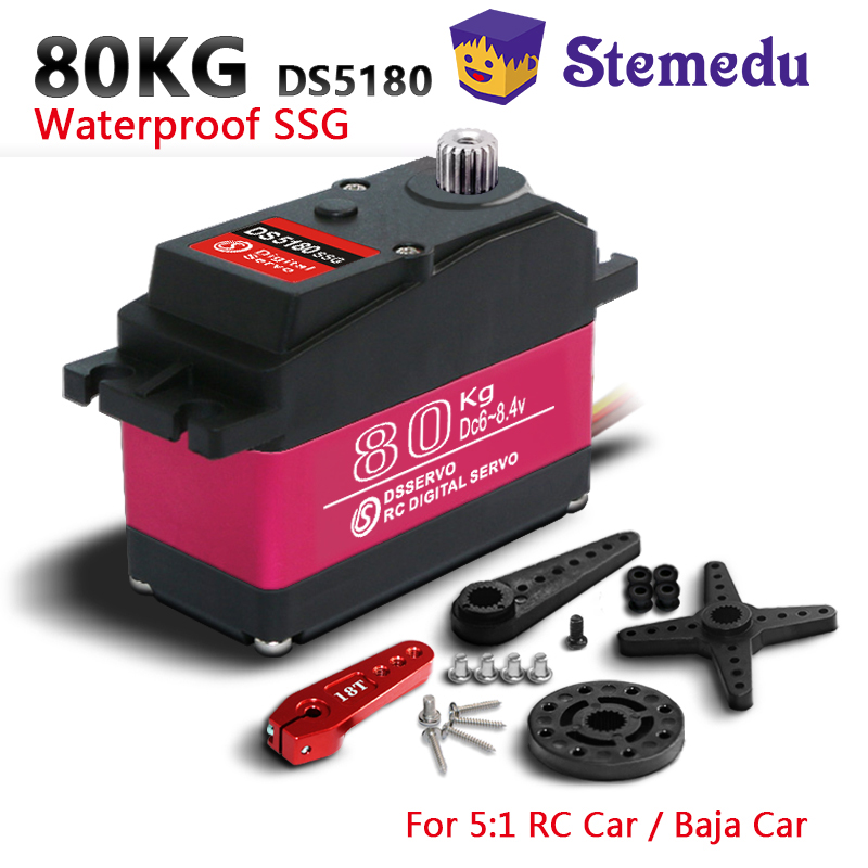 Rc Hobby Shops - Dsservo-Servo numérique étanche DS5180, couple à