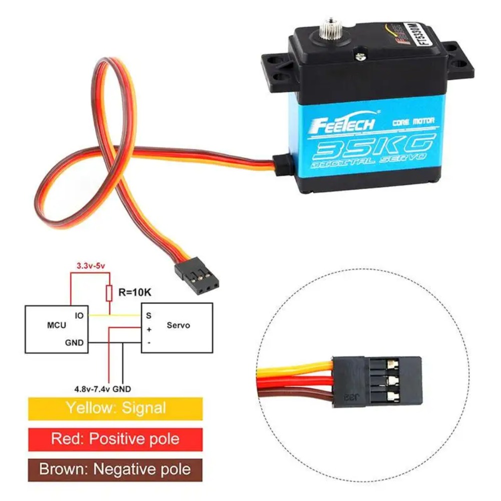 Servomoteur numérique FEETECH  - Rc Hobby Shops avis et prix