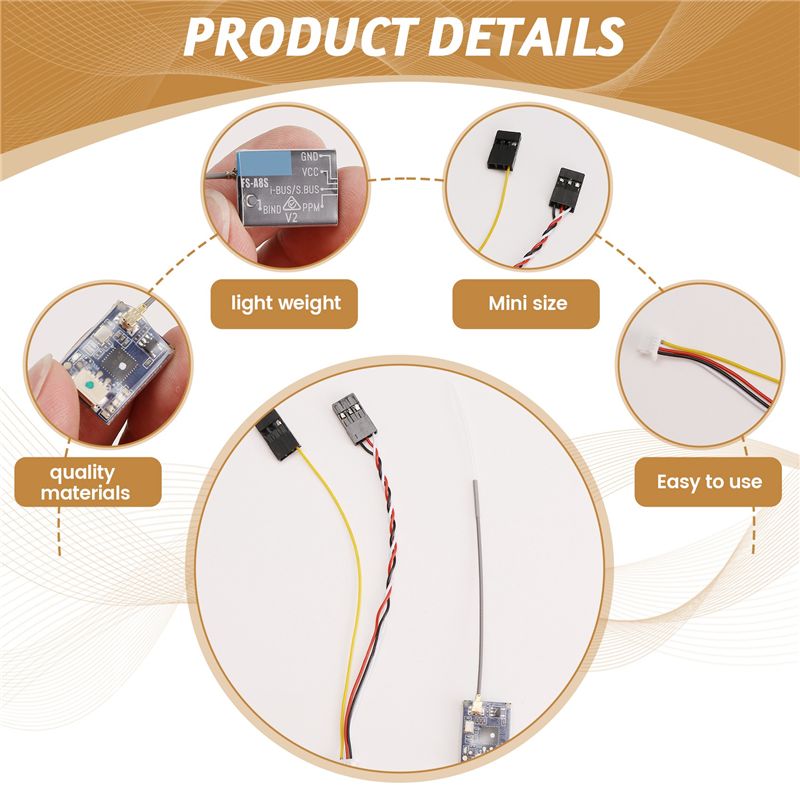 AS96 – Mini récepteur 2,4 GHz  - Receiver Sbus 8Ch avis et prix